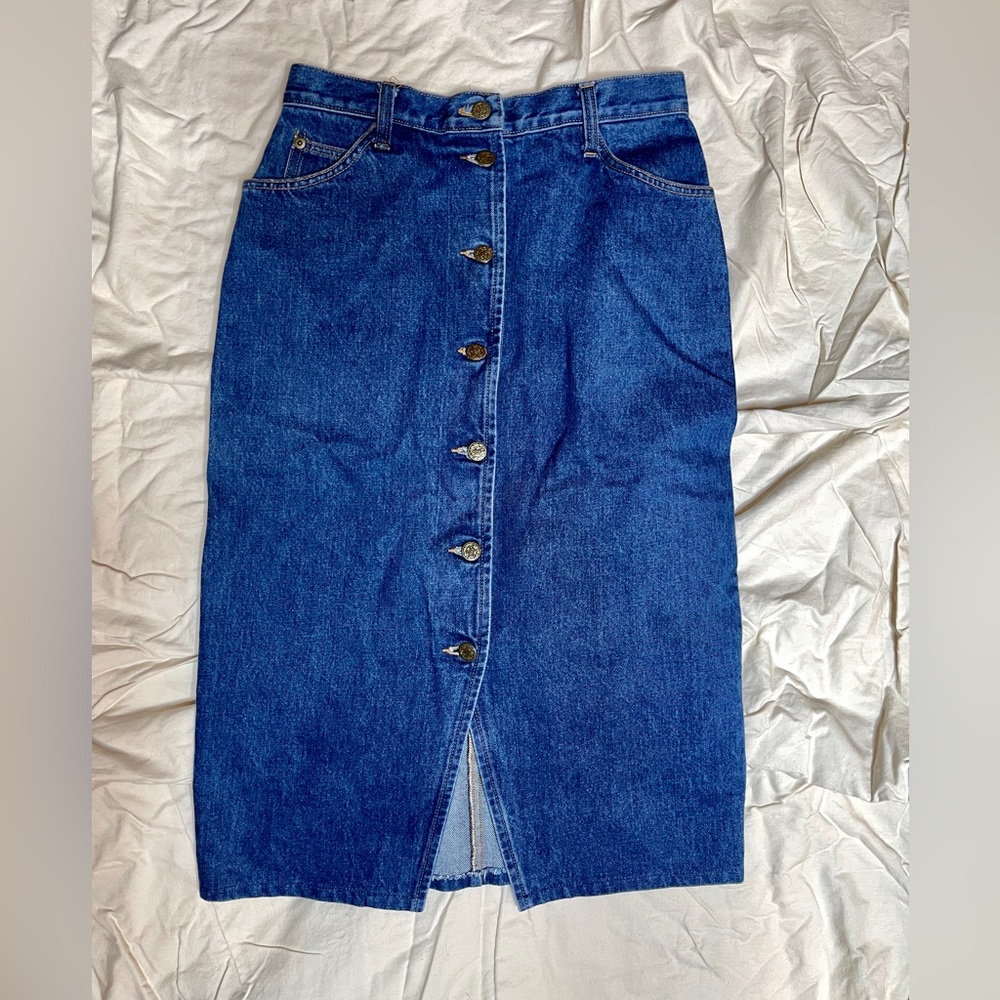 Vintage Jean Skirt size 9/10